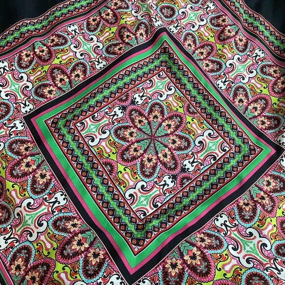 Eliza J. Halter Scarf print maxi size 2 - Picture 7 of 7